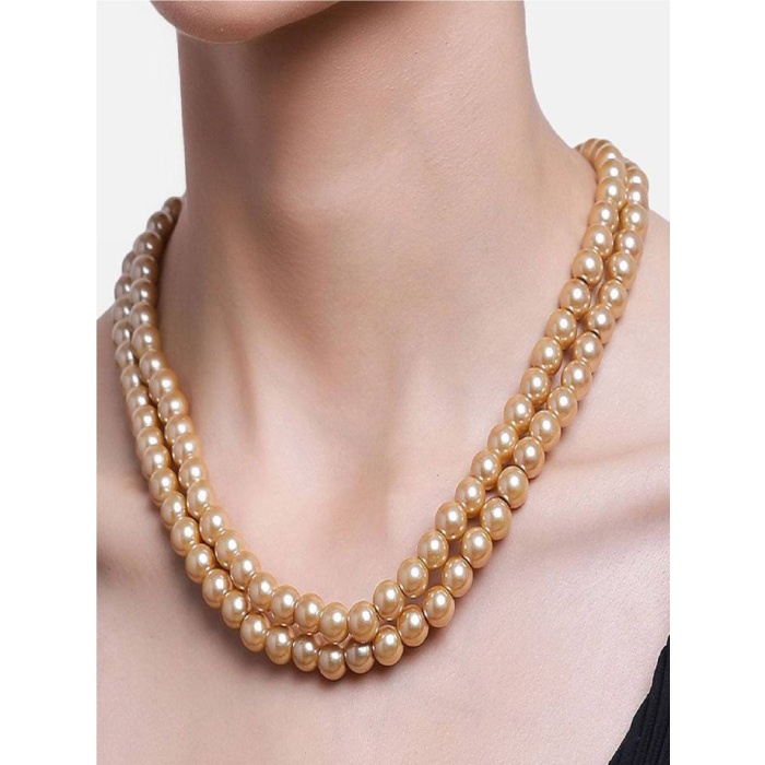 Tour Near Golden Beads Long Necklace, Golden Jewellery, Indian Jewellery, Fashion Jewellery, Usa Tranding, Long Necklace, Long Jewellery | Save 33% - Rajasthan Living 6