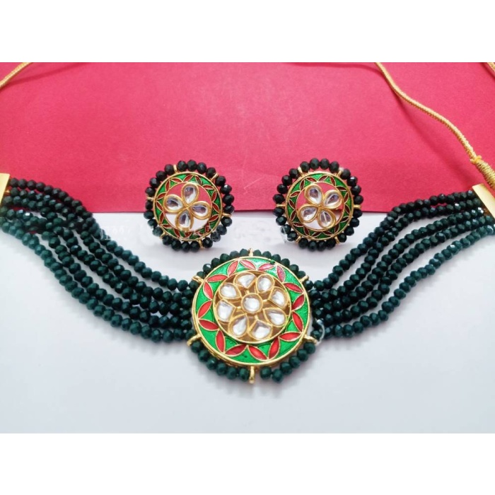 Indian Kundan Choker, Indian Jewelry, Bollywood Jewelry, Pakistani Jewelry, Indian Wedding Necklace, Bridal Choker, Kundan Necklace, Choker | Save 33% - Rajasthan Living 8