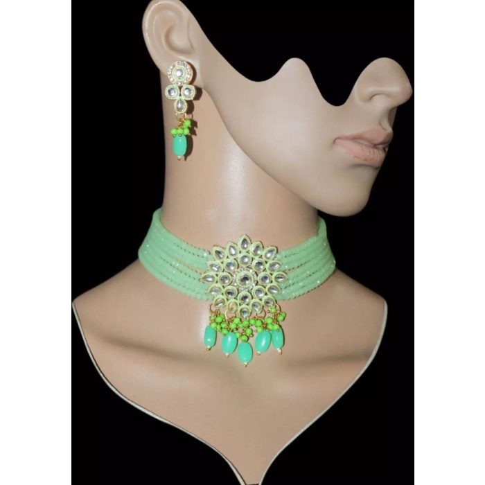 Indian Kundan Choker, Indian Jewelry, Bollywood Jewelry, Pakistani Jewelry, Indian Wedding Necklace, Bridal Choker, Kundan Necklace, Choker | Save 33% - Rajasthan Living 7