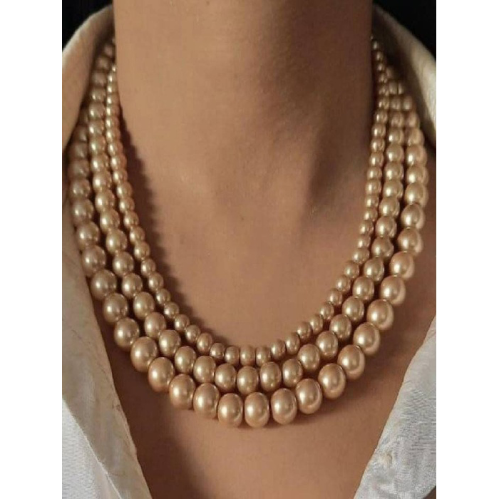 Pearl Hands Necklace, Elegant Necklace With Real Pearls, Valentine’s Day Gift, Special Day Gifts, Wedding, Mom Gift, Gift for Her | Save 33% - Rajasthan Living 5