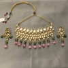 Ac Kundan Bridal Choker Set With Semi Precious Stones & Meena Work| Kundan Choker Set | Customisable Choker Set| Gold Plated| Dulhan Set | Save 33% - Rajasthan Living 15