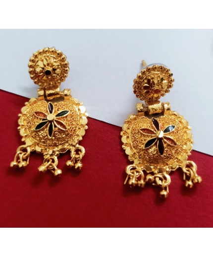 Gold Plated Jewellery Set  Girls and Women With Matching Earring, Glod Jewellery, for Wedding Wear,wedding Season Jewellery,tample Jewellery | Save 33% - Rajasthan Living 3