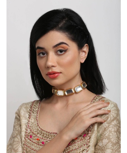 Indian Kundan Choker, Indian Jewelry, Bollywood Jewelry, Pakistani Jewelry, Indian Wedding Necklace, Bridal Choker, Kundan Necklace, Choker | Save 33% - Rajasthan Living 3