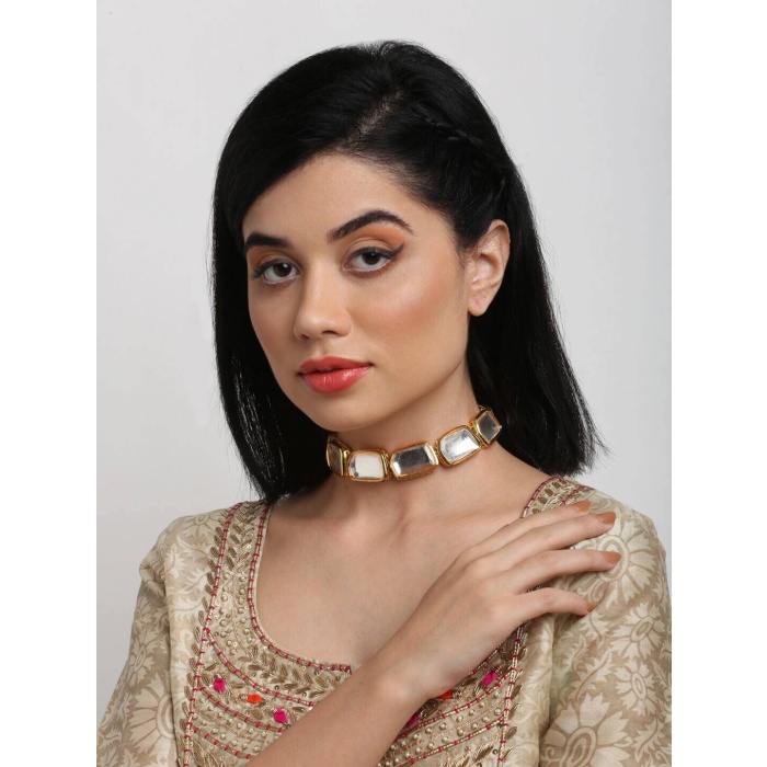 Indian Kundan Choker, Indian Jewelry, Bollywood Jewelry, Pakistani Jewelry, Indian Wedding Necklace, Bridal Choker, Kundan Necklace, Choker | Save 33% - Rajasthan Living 6