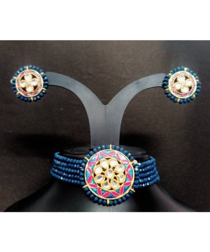 Indian Kundan Choker, Indian Jewelry, Bollywood Jewelry, Pakistani Jewelry, Indian Wedding Necklace, Bridal Choker, Kundan Necklace, Choker | Save 33% - Rajasthan Living