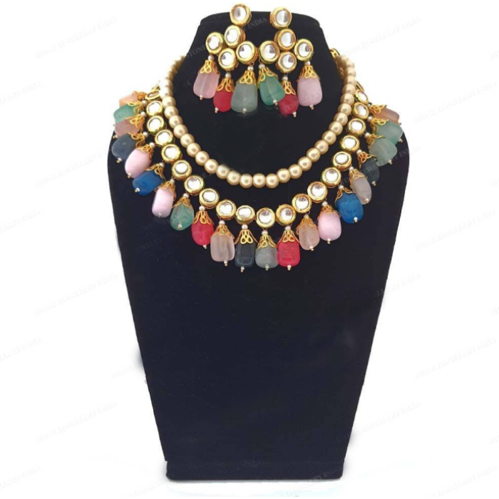 Indian Kundan Choker, Indian Jewelry, Bollywood Jewelry, Pakistani Jewelry, Indian Wedding Necklace, Bridal Choker, Kundan Necklace, Choker | Save 33% - Rajasthan Living 6