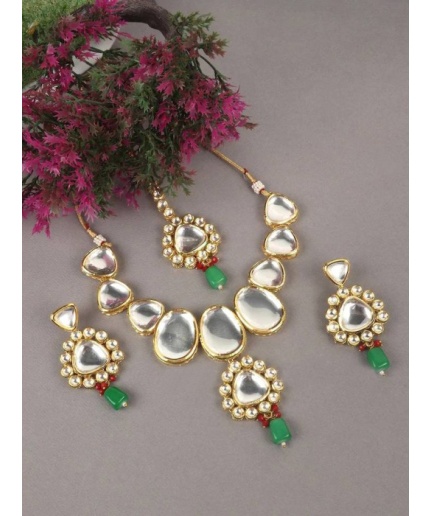 Kundan Necklace, Indian Jewelry, Indian Wedding Jewelry, Ethnic Jewelry Design, Kundan Jewelry Set, Bridal Jewelry Set, Sabyasachi Necklace | Save 33% - Rajasthan Living