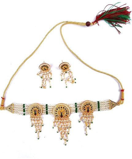 Rajasthani Rajputi Jewelery, Handmade Indian Jewellery, Traditional Jewellery Set, Bollywood Jewelery, Peacock Design | Save 33% - Rajasthan Living