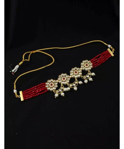 Indian Flower Choker, Indian Jewelry, Bollywood Jewelry, Pakistani Jewelry, Indian Wedding Necklace, Bridal Choker, Kundan Necklace, Choker | Save 33% - Rajasthan Living 3