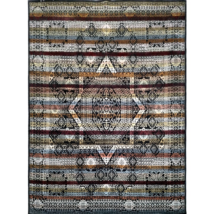 Hand made mamlook design stripe rug | Save 33% - Rajasthan Living 5