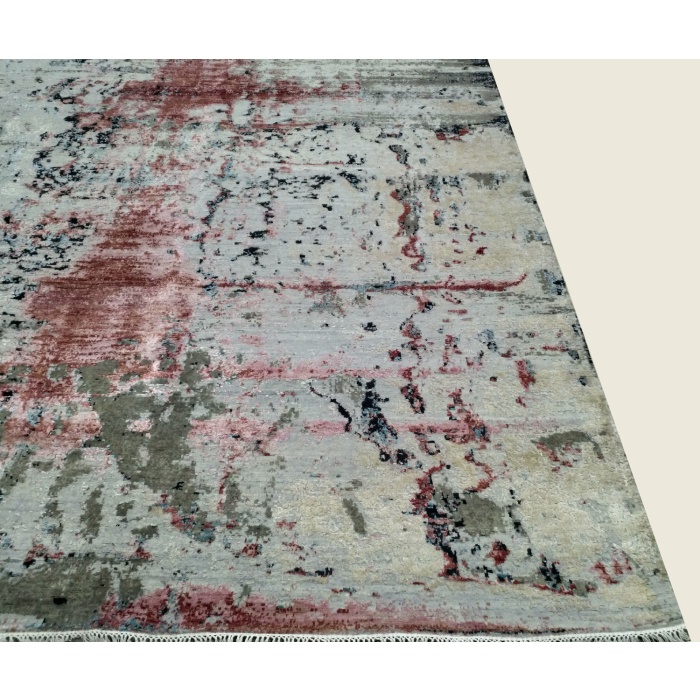 Hand made contemporary design rug | Save 33% - Rajasthan Living 8