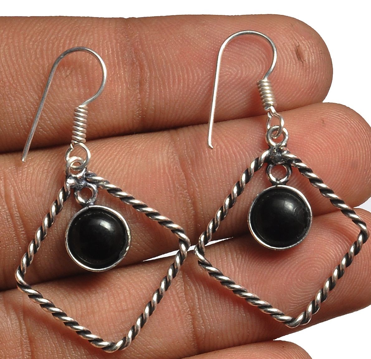 Buy Bold Black Onyx Earrings Online | TALISMAN