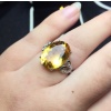 100% Natural Citrine Ring,925 Sterling Sliver,Engagement Ring,Wedding Ring, luxury Ring, soliture Ring,Ovel cut Ring | Save 33% - Rajasthan Living 12