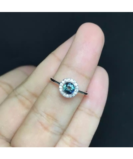 Natural Blue Sapphire Ring,925 Sterling Sliver,Engagement Ring,Wedding Ring, luxury Ring, soliture Ring,Ovel cut Ring | Save 33% - Rajasthan Living 3