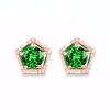 Natural Tsavorite Studs Earrings, 925 Sterling Silver, Tsavorite Studs Earrings, Tsavorite Earring, Luxury Earrings, Round Cut Earrings | Save 33% - Rajasthan Living 11