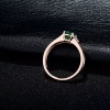 Natural Emerald Ring, 18k Solid Rose Gold Engagement Ring, Wedding Ring, Emerald Ring, Luxury Ring, Ring/Band, Oval Cut Ring | Save 33% - Rajasthan Living 16