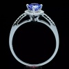 Natural Tanzanite Ring, 10k Solid White Gold Engagement Ring, Wedding Ring, Tanzanite Ring, luxury Ring, soliture Ring, Pear cut Ring | Save 33% - Rajasthan Living 13