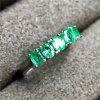 Natural Emerald Woman Ring, 925 Sterling Silver, Emerald Ring, Statement Ring, Engagement and Wedding Ring | Save 33% - Rajasthan Living 11