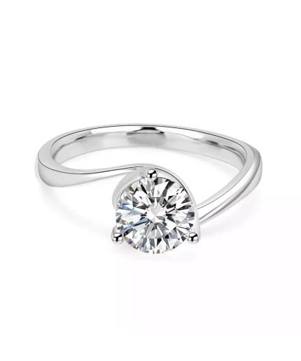 Moissanite Ring, 925 Sterling Silver, 1ct, 2ct, 3ct Moissanite Ring, Engagement Ring, Wedding Ring, Luxury Ring, Ring/Band, Round Cut Ring | Save 33% - Rajasthan Living 3