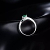 Natural Emerald Ring, 18k Solid White Gold Engagement Ring, Wedding Ring, Emerald Ring, Luxury Ring, Ring/Band, Oval Cut Ring | Save 33% - Rajasthan Living 15