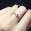 Natural Tourmaline Ring, Silver Tourmaline, Tourmaline Engagement Ring, Tourmaline Ring, Wedding Ring,Luxury Ring,Ring/Band, Round Cut Ring | Save 33% - Rajasthan Living 12