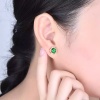 Natural Tsavorite Studs Earrings, 925 Sterling Silver, Tsavorite Studs Earrings, Tsavorite Earring, Luxury Earrings, Round Cut Earrings | Save 33% - Rajasthan Living 13