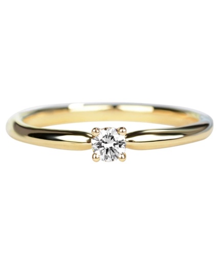 Diamond Ring, 18k Yellow Gold Diamond Ring, Engagement Ring, Wedding Ring, Luxury Ring, Ring/Band, Diamond Cut Ring | Save 33% - Rajasthan Living 5