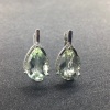 Natural Green Amethyst Drop Earrings, 925 Sterling Silver, Green Amethyst Earrings, Luxury Earrings, Green Amethyst Pear Earrings | Save 33% - Rajasthan Living 11