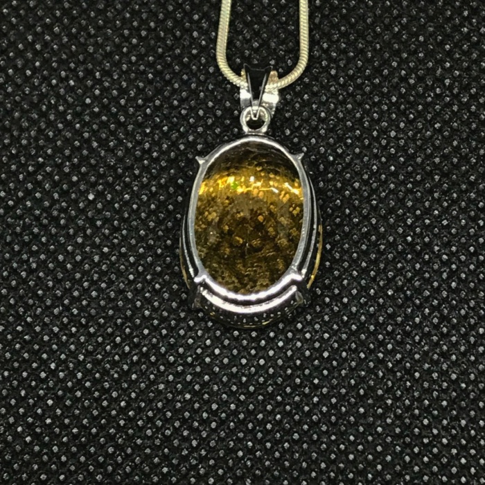 Natural Citrine Pendant, Engagement Pendent, Citrine Pendent, Woman Pendant, Pendant Necklace, Luxury Pendent, Oval Stone Pendent | Save 33% - Rajasthan Living 7