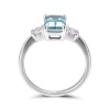 Natural Aquamarine Ring, 925 Sterling Silver, Aquamarine Ring, Engagement Ring, Wedding Ring, Luxury Ring, Ring/Band, Emerald Cut Ring | Save 33% - Rajasthan Living 10