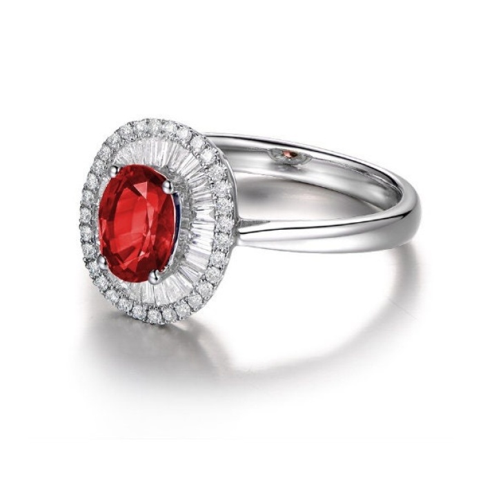 Ruby Woman Ring, Ruby Ring, 925 Sterling Silver Statement Ring, Engagement and Wedding Ring, Luxury Ring, Luxury Ring, Oval Cut Ring | Save 33% - Rajasthan Living 8