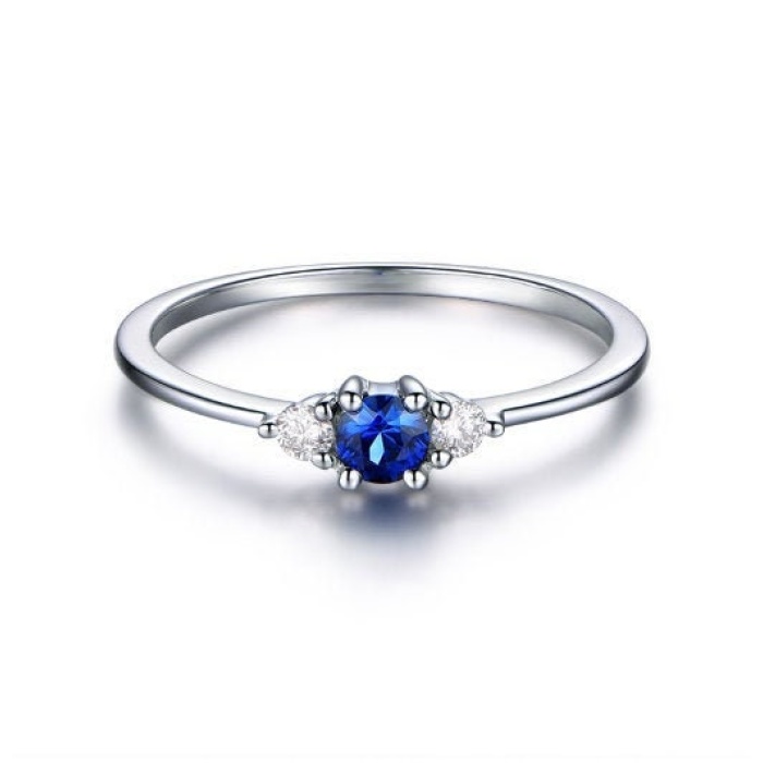 Sapphire Woman Ring, Sapphire Ring, 925 Sterling Silver Statement Ring, Engagement and Wedding Ring, Luxury Ring, Luxury Ring, Oval Cut Ring | Save 33% - Rajasthan Living 5