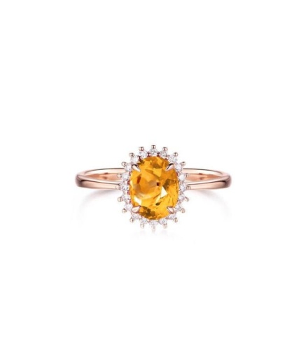 925 Sterling Silver Lab Citrine Ring, Woman Ring, Citrine Ring, Statement Ring, Engagement and Wedding Ring, Luxury Ring, Oval Cut Ring | Save 33% - Rajasthan Living