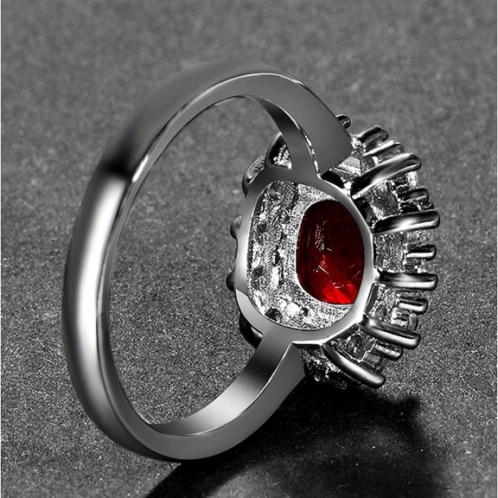 Ruby Woman Ring, Ruby Ring, 925 Sterling Silver Statement Ring, Engagement and Wedding Ring, Luxury Ring, Luxury Ring, Cushion Cut Ring | Save 33% - Rajasthan Living 8