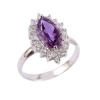 Natural Amethyst Ring, 925 Sterling Silver, Amethyst Engagement Ring, Amethyst Ring, Wedding Ring, Luxury Ring, Ring/Band, Marquise Cut Ring | Save 33% - Rajasthan Living 10