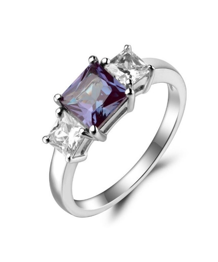 Alexandrite Ring, Woman Ring, 925 Sterling Silver Alexandrite Ring, Statement Ring, Engagement and Wedding Ring, Princess Cut Ring | Save 33% - Rajasthan Living 3