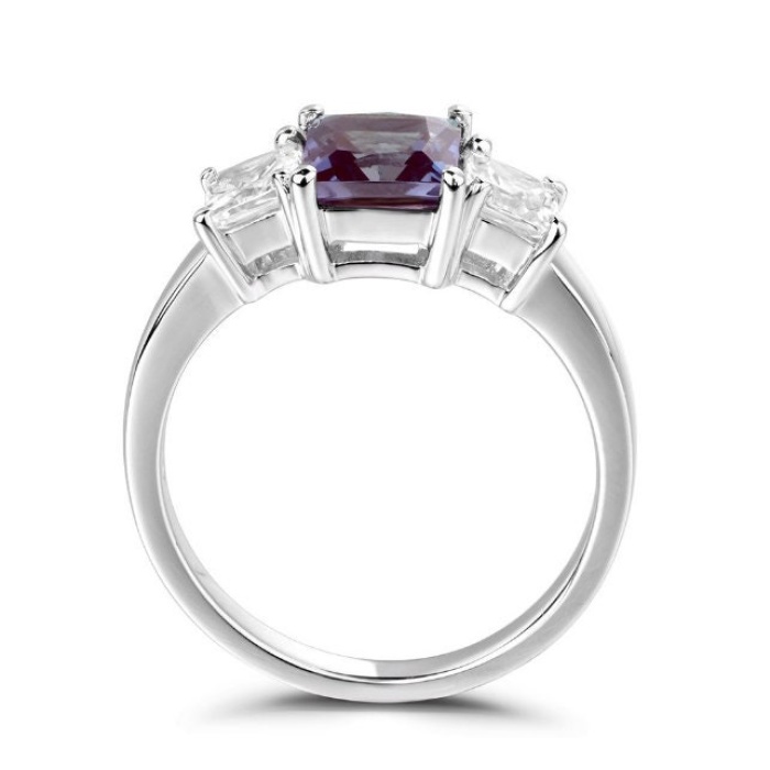 Alexandrite Ring, Woman Ring, 925 Sterling Silver Alexandrite Ring, Statement Ring, Engagement and Wedding Ring, Princess Cut Ring | Save 33% - Rajasthan Living 7