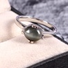 Natural Cats eye Ring, 925 Sterling Silver, Cats Eye Engagement Ring, Wedding Ring, Luxury Ring, Ring/Band, Oval Cabochon Ring | Save 33% - Rajasthan Living 9