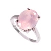 Natural Rose Quartz Ring, 925 Sterling Sliver, Rose Quartz Ring, Rose Quartz Engagement Ring, Wedding Ring, luxury Ring, Oval cut Ring | Save 33% - Rajasthan Living 9