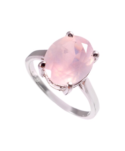 Natural Rose Quartz Ring, 925 Sterling Sliver, Rose Quartz Ring, Rose Quartz Engagement Ring, Wedding Ring, luxury Ring, Oval cut Ring | Save 33% - Rajasthan Living 3