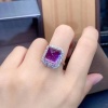 Natural Amethyst Ring, 925 Sterling Silver, Amethyst Engagement Ring, Amethyst Ring, Wedding Ring, Luxury Ring, Ring/Band, Princess Cut Ring | Save 33% - Rajasthan Living 10