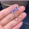 Natural Tanzanite Drop Earrings, 925 Sterling Silver, Tanzanite Drop Earrings, Tanzanite Earrings, Luxury Earrings, Oval Cut Earrings | Save 33% - Rajasthan Living 10