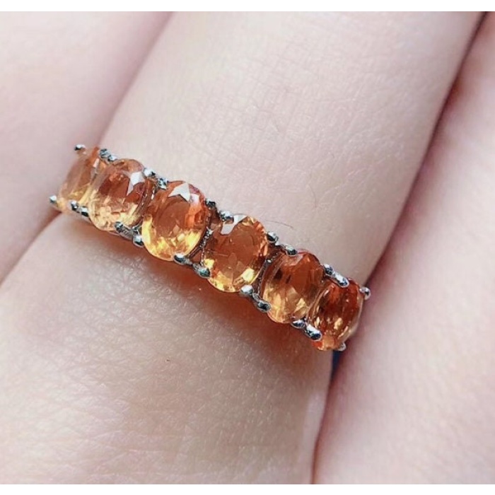 Natural Citrine Ring, 925 Sterling Sliver, Engagement Ring, Wedding Ring, luxury Ring, soliture Ring, Ovel cut Ring | Save 33% - Rajasthan Living 6