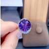 Natural Amethyst Ring, 925 Sterling Silver, Amethyst Engagement Ring, Amethyst Ring, Wedding Ring, Luxury Ring, Ring/Band, Round Cut Ring | Save 33% - Rajasthan Living 9