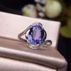 Natural Tanzanite Ring, 925 Sterling Sliver Engagement Ring, Tanzanite Ring, Wedding Ring, luxury Ring, soliture Ring, Oval cut Ring | Save 33% - Rajasthan Living 13