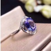 Natural Tanzanite Ring, 925 Sterling Sliver Engagement Ring, Tanzanite Ring, Wedding Ring, luxury Ring, soliture Ring, Oval cut Ring | Save 33% - Rajasthan Living 14