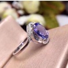 Natural Tanzanite Ring, 925 Sterling Sliver Engagement Ring, Tanzanite Ring, Wedding Ring, luxury Ring, soliture Ring, Oval cut Ring | Save 33% - Rajasthan Living 15