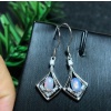 Natural Opal Drop Earrings, 925 Sterling Silver, Opal Drop Earrings, Earrings, Opal Earrings, Luxury Earrings, Oval Stone Earrings | Save 33% - Rajasthan Living 10