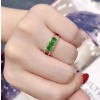 Natural Emerald Woman Ring, 925 Sterling Silver, Emerald Ring, Statement Ring, Engagement and Wedding Ring | Save 33% - Rajasthan Living 8