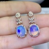 Natural Opal Drop Earrings, 925 Sterling Silver, Opal Drop Earrings, Earrings, Opal Earrings, Luxury Earrings, Oval Stone Earrings | Save 33% - Rajasthan Living 9